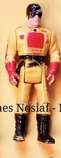 Kenner M.A.S.K. Condor PlayFul argentine, licensed product. Legs from Sly Rax